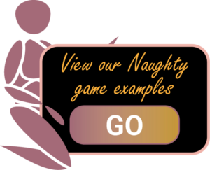 Image link to examples of our Naughty hen party games