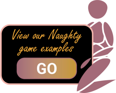 Image link to examples of our Naughty hen party games